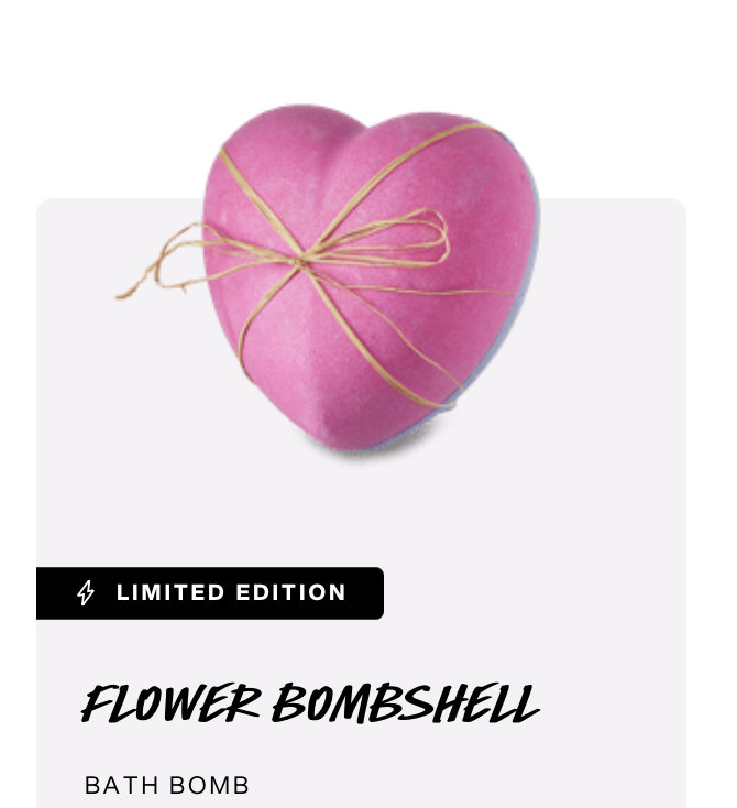 Flower Bombshell | Bath Bomb | LUSH